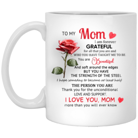 XP8434 11oz White Mug | FOREVER GREATFUL SON/DAUGHTER