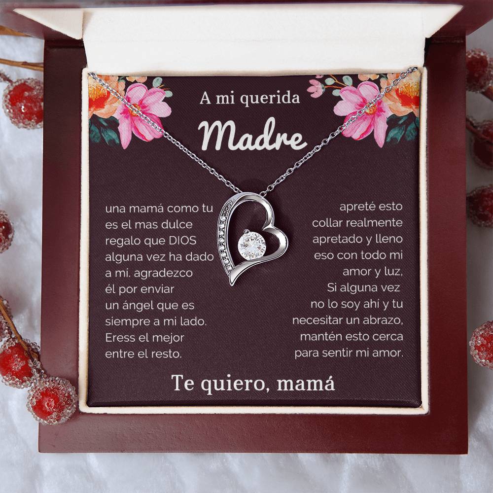 A mi querida Madre | Forever Love Necklace with On Demand Message Card