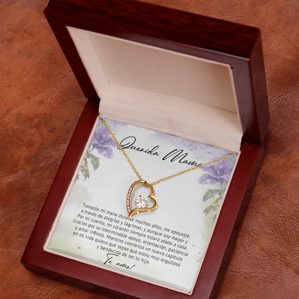 Querida Mama | Forever Love Necklace with On Demand Message Card