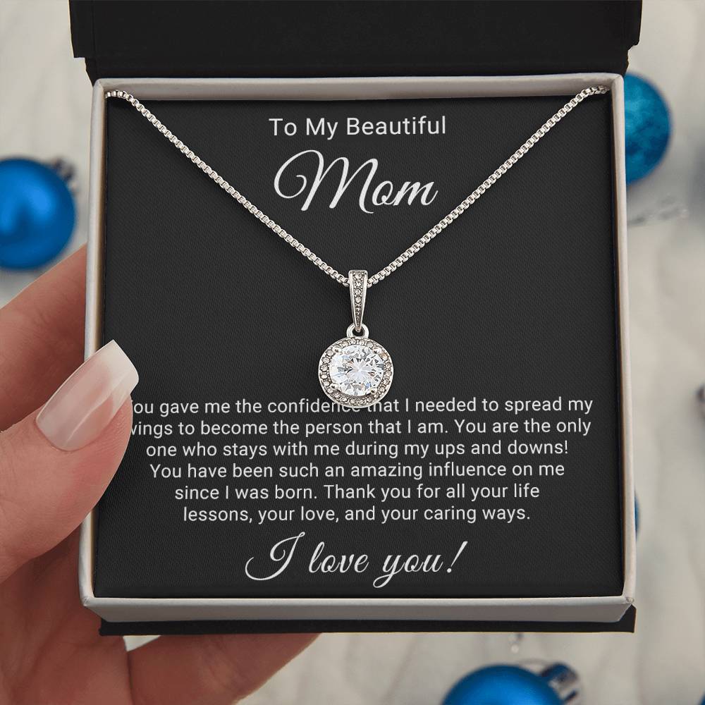 To My Beautiful Mom | Eternal Hope Necklace