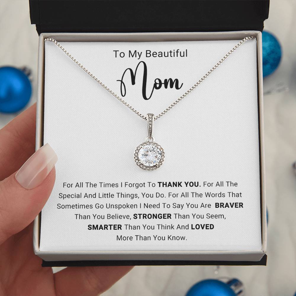 To my Beautiful Mom | Eternal Hope Necklace