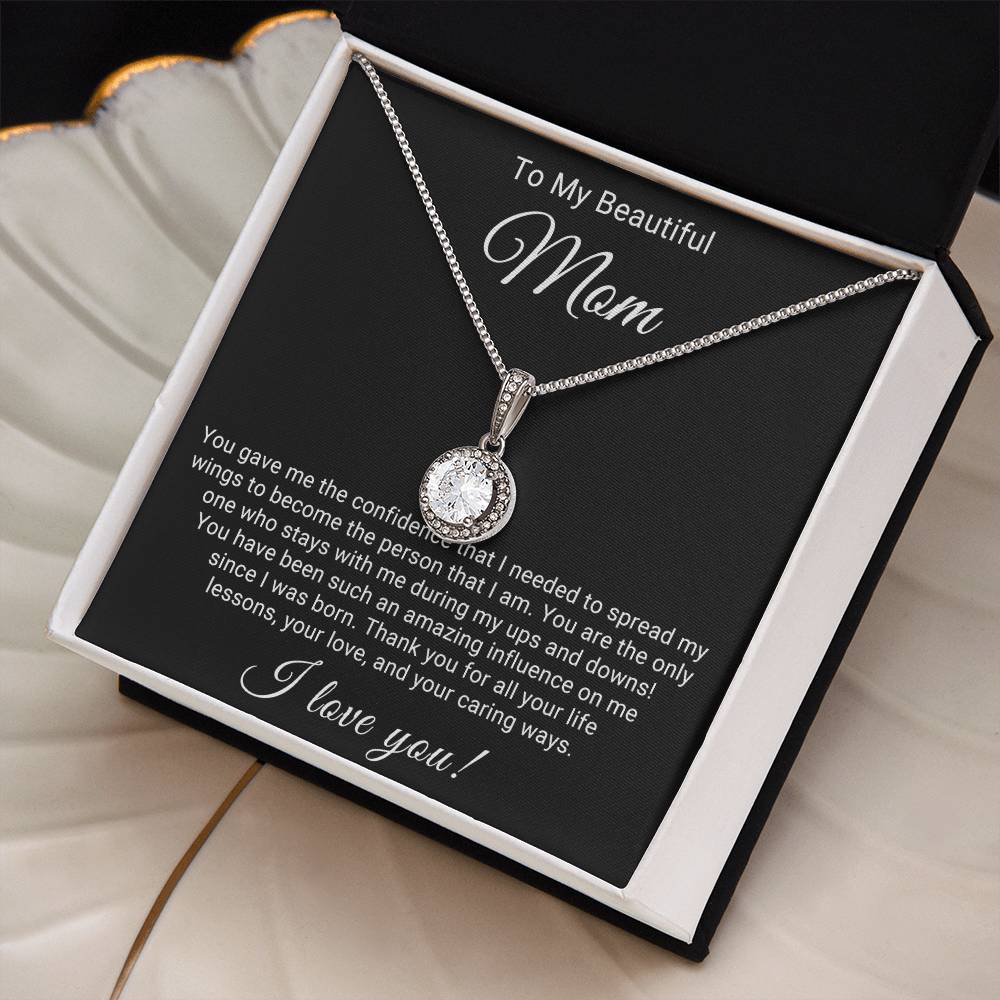 To My Beautiful Mom | Eternal Hope Necklace