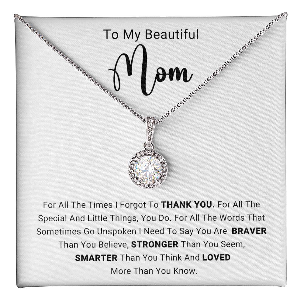 To my Beautiful Mom | Eternal Hope Necklace