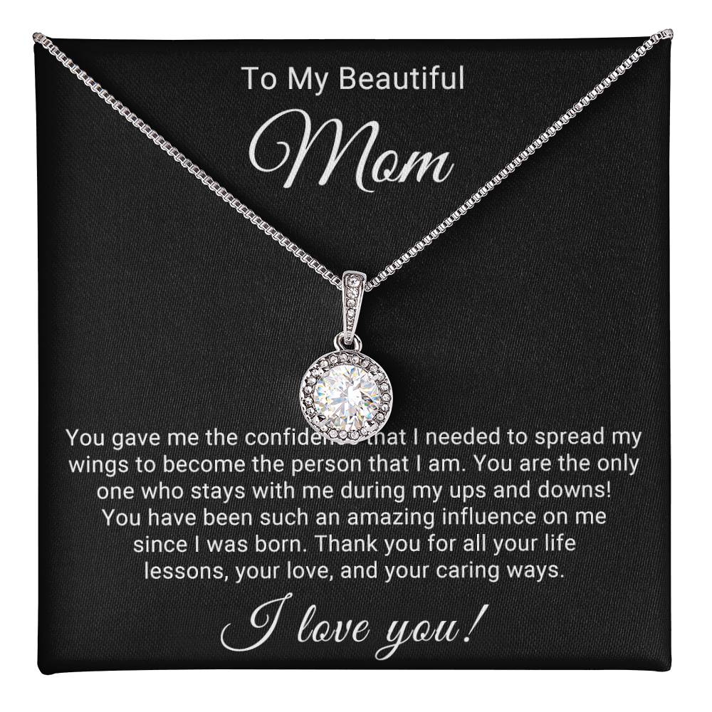 To My Beautiful Mom | Eternal Hope Necklace