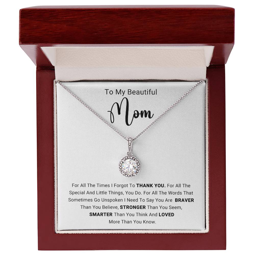 To my Beautiful Mom | Eternal Hope Necklace