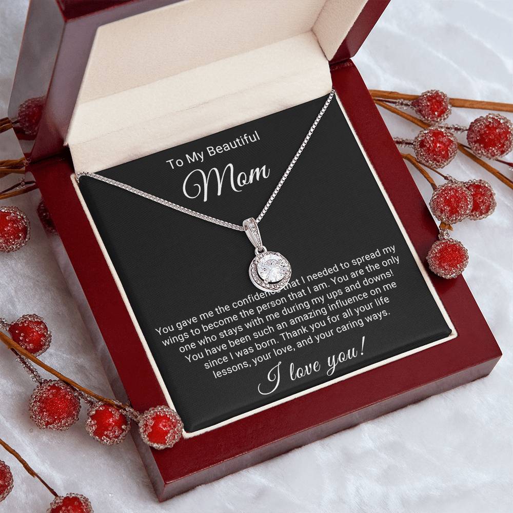 To My Beautiful Mom | Eternal Hope Necklace