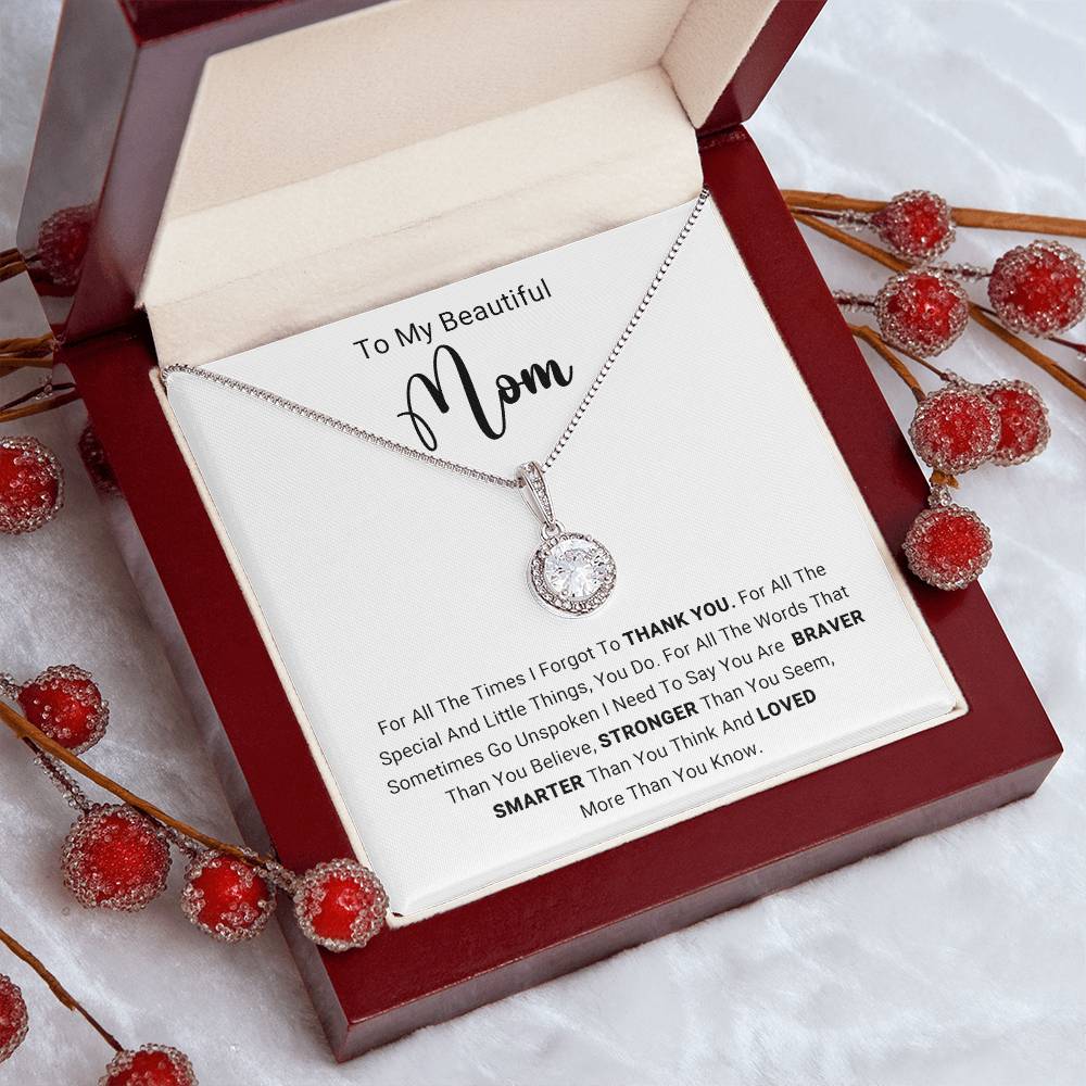 To my Beautiful Mom | Eternal Hope Necklace