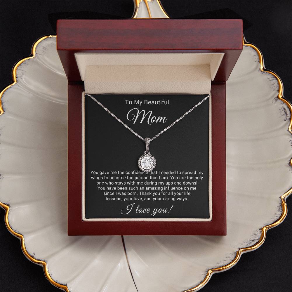 To My Beautiful Mom | Eternal Hope Necklace