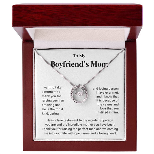 To My Boyfriends Mom | Lucky In Love Necklace