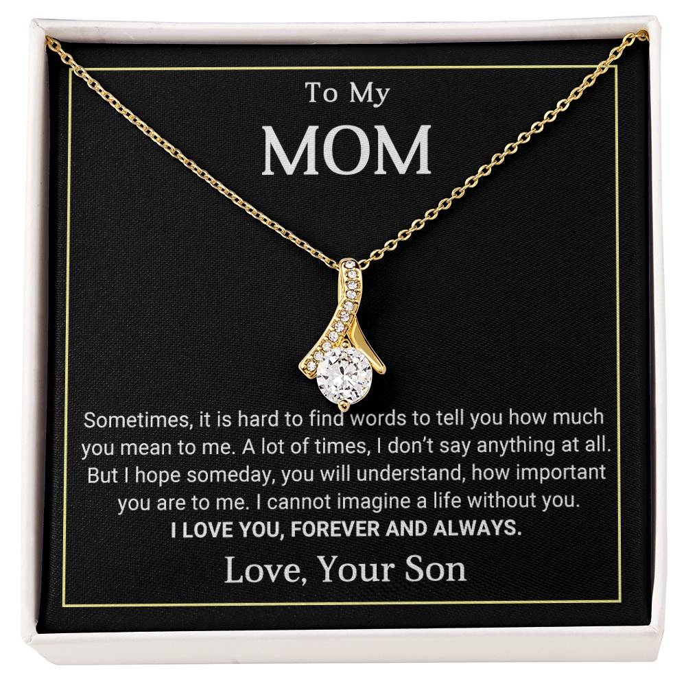 To My Mom | Alluring Beauty Necklace