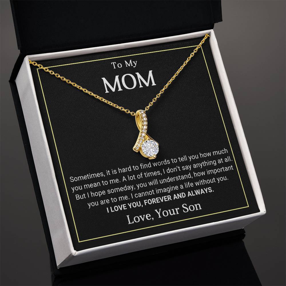 To My Mom | Alluring Beauty Necklace