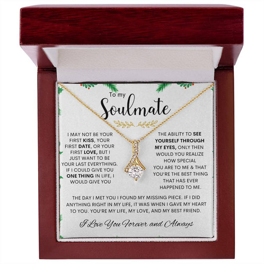 To My Soulmate | I Love You, Forever & Always - Alluring Beauty necklace