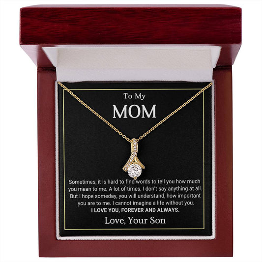 To My Mom | Alluring Beauty Necklace