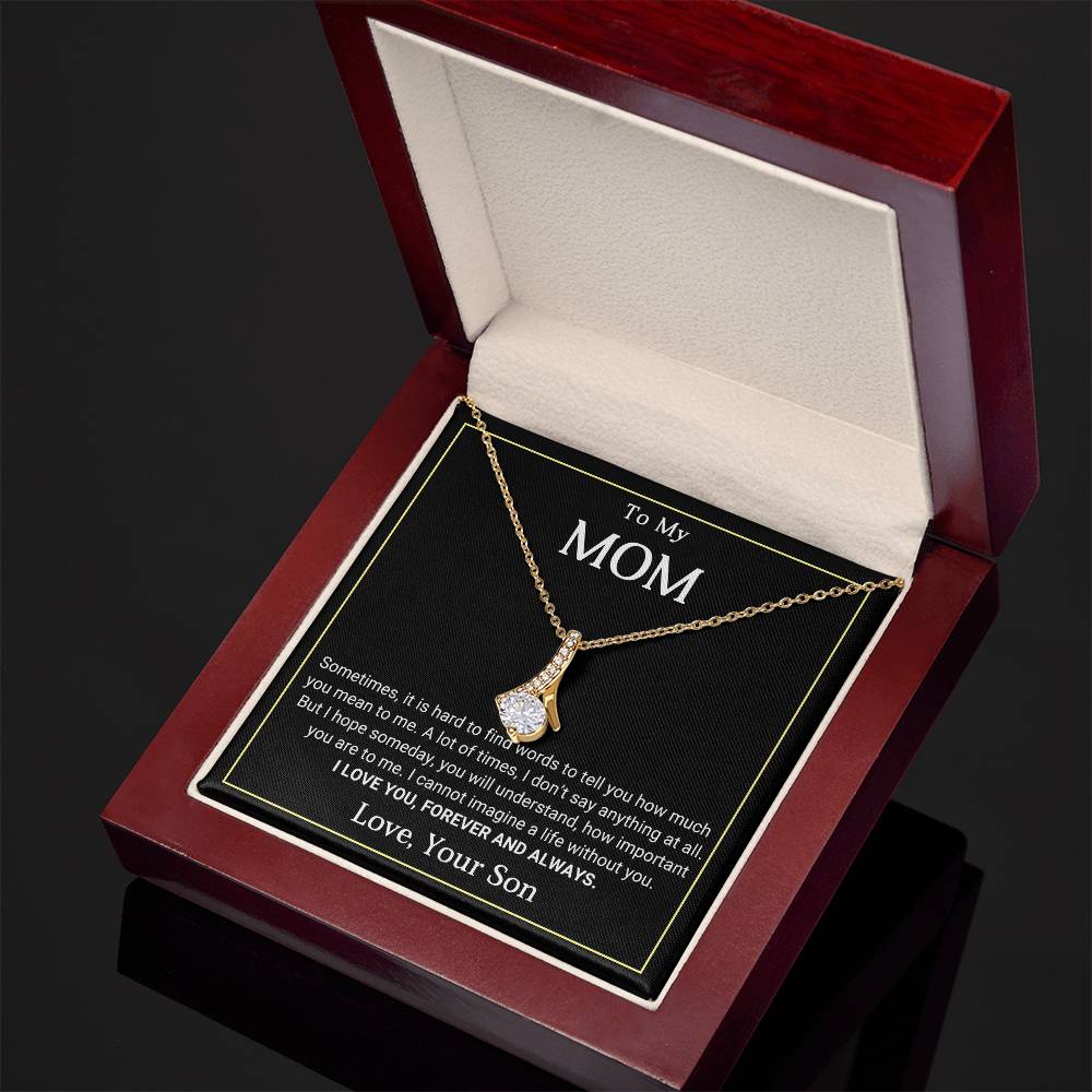 To My Mom | Alluring Beauty Necklace