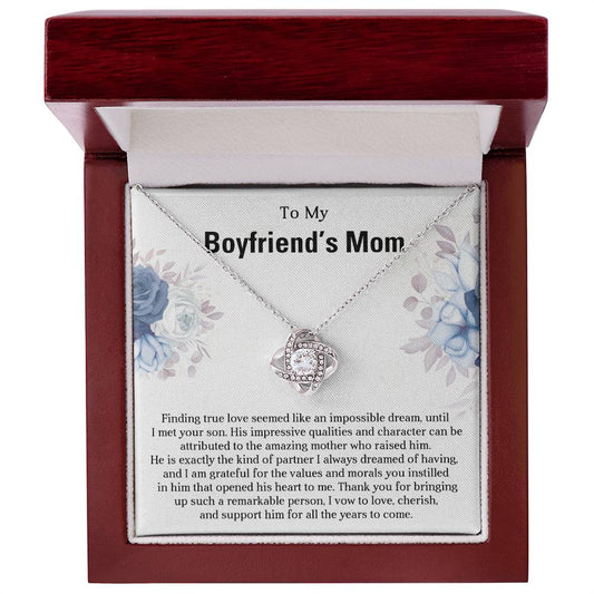 To my Boyfriend's Mom | Love Knot Necklace