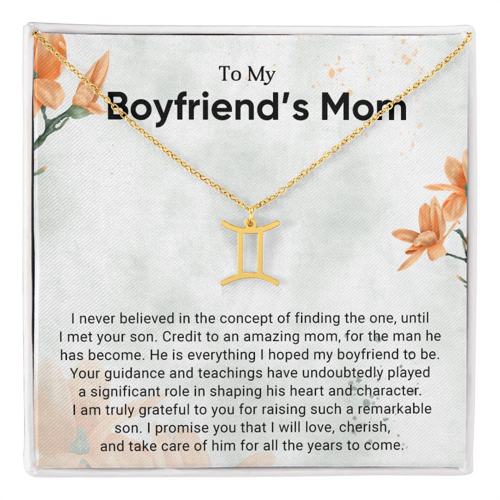 Boyfriend's Mom | Zodiac Symbol Necklace