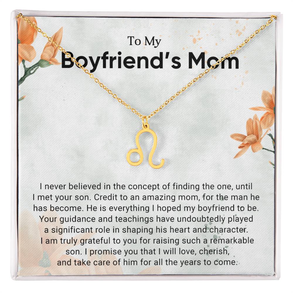 Boyfriend's Mom | Zodiac Symbol Necklace