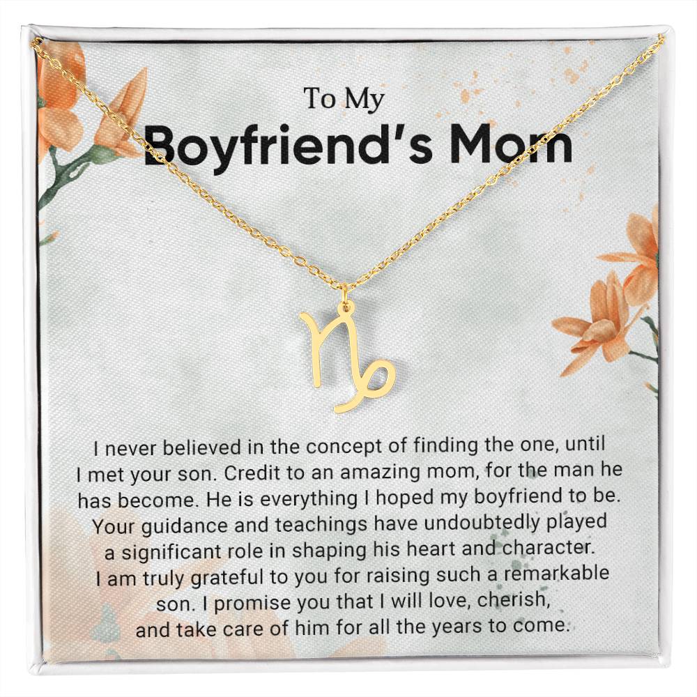 Boyfriend's Mom | Zodiac Symbol Necklace