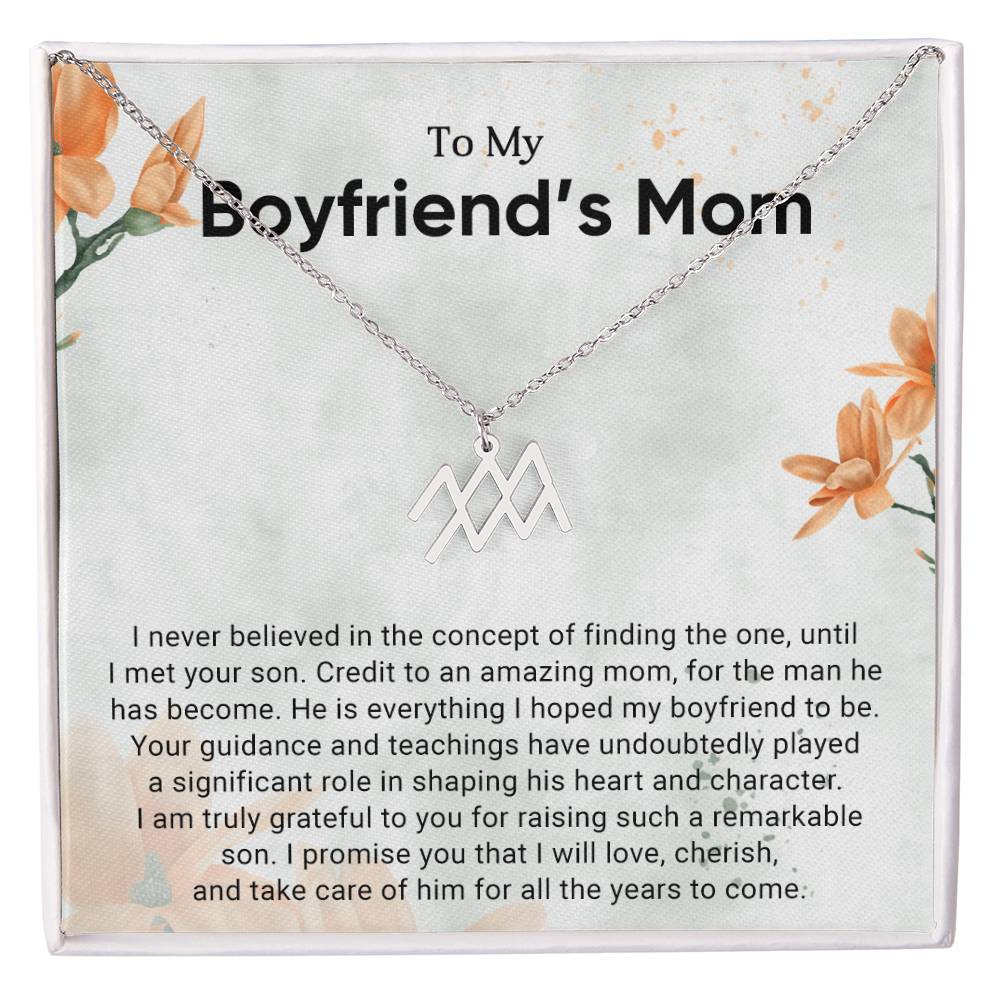 Boyfriend's Mom | Zodiac Symbol Necklace