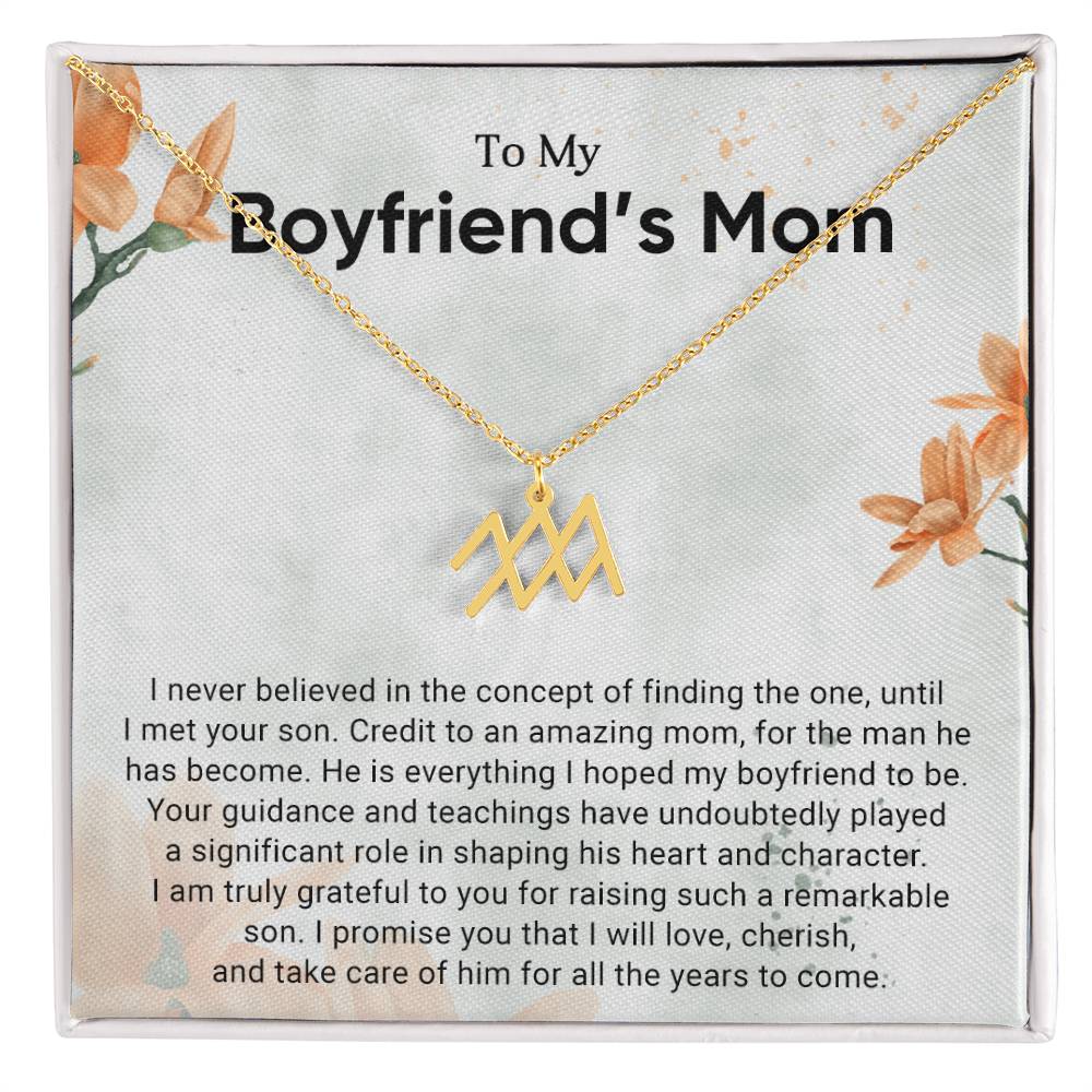 Boyfriend's Mom | Zodiac Symbol Necklace