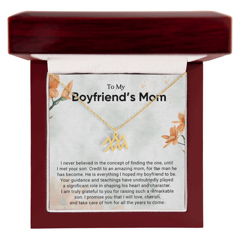 Boyfriend's Mom | Zodiac Symbol Necklace