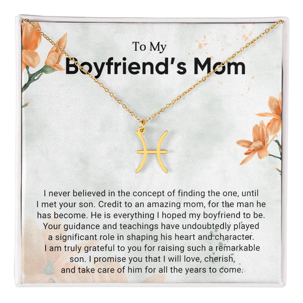 Boyfriend's Mom | Zodiac Symbol Necklace