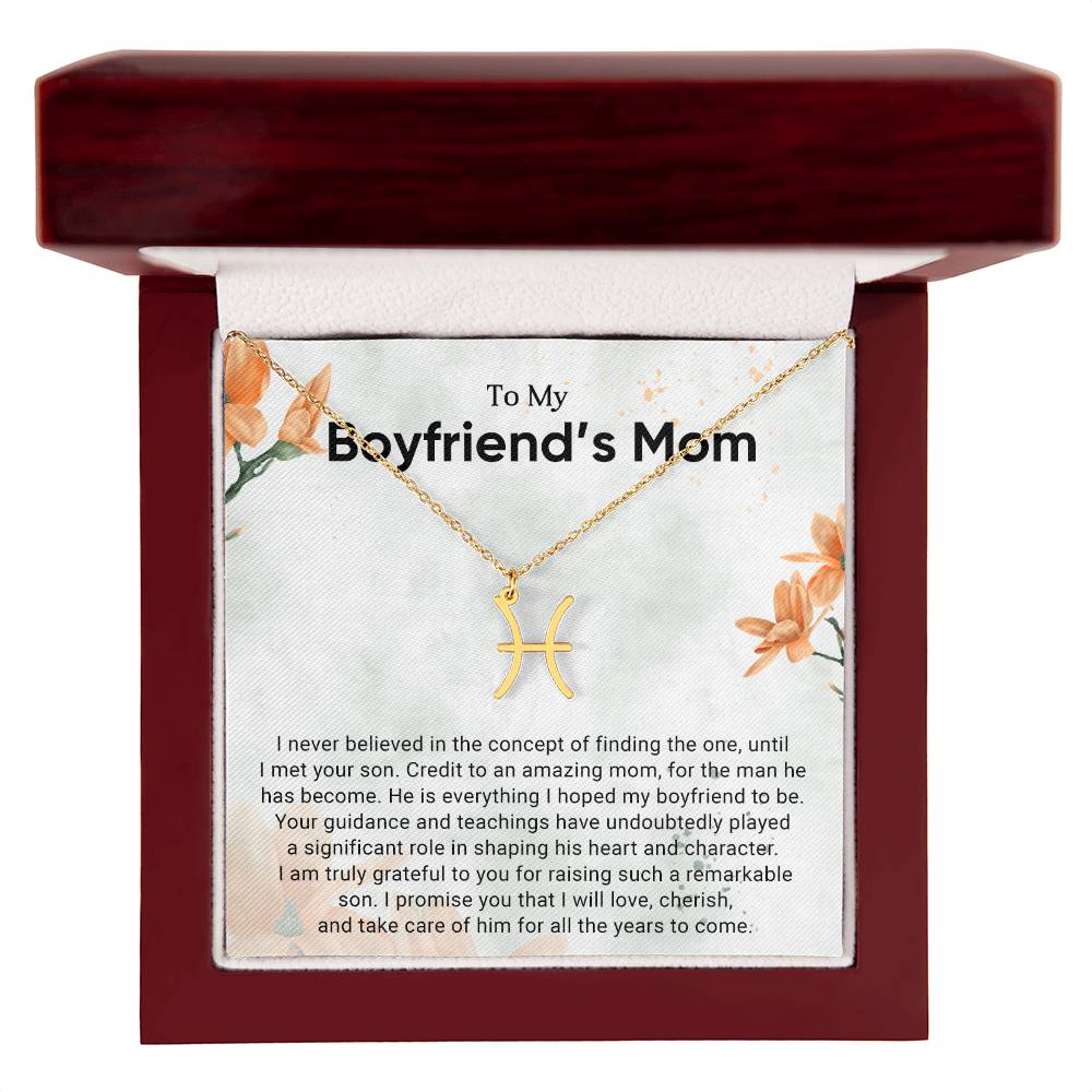 Boyfriend's Mom | Zodiac Symbol Necklace