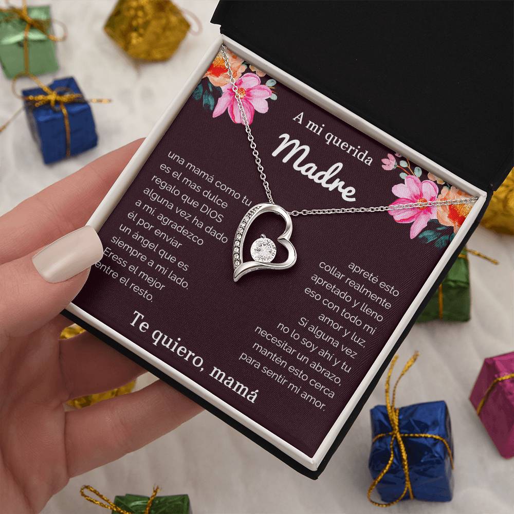 A mi querida Madre | Forever Love Necklace with On Demand Message Card