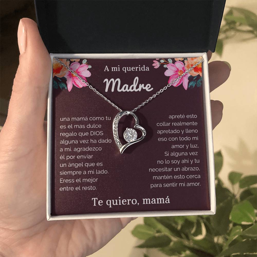 A mi querida Madre | Forever Love Necklace with On Demand Message Card