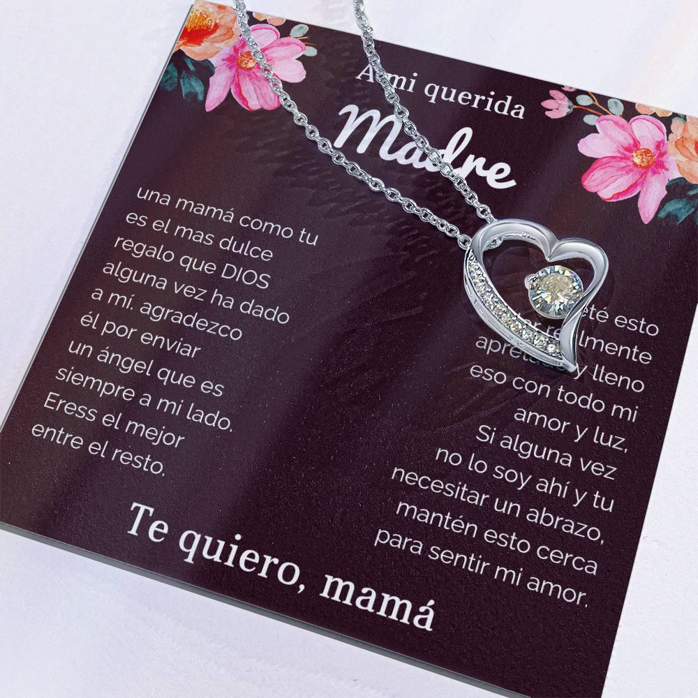 A mi querida Madre | Forever Love Necklace with On Demand Message Card