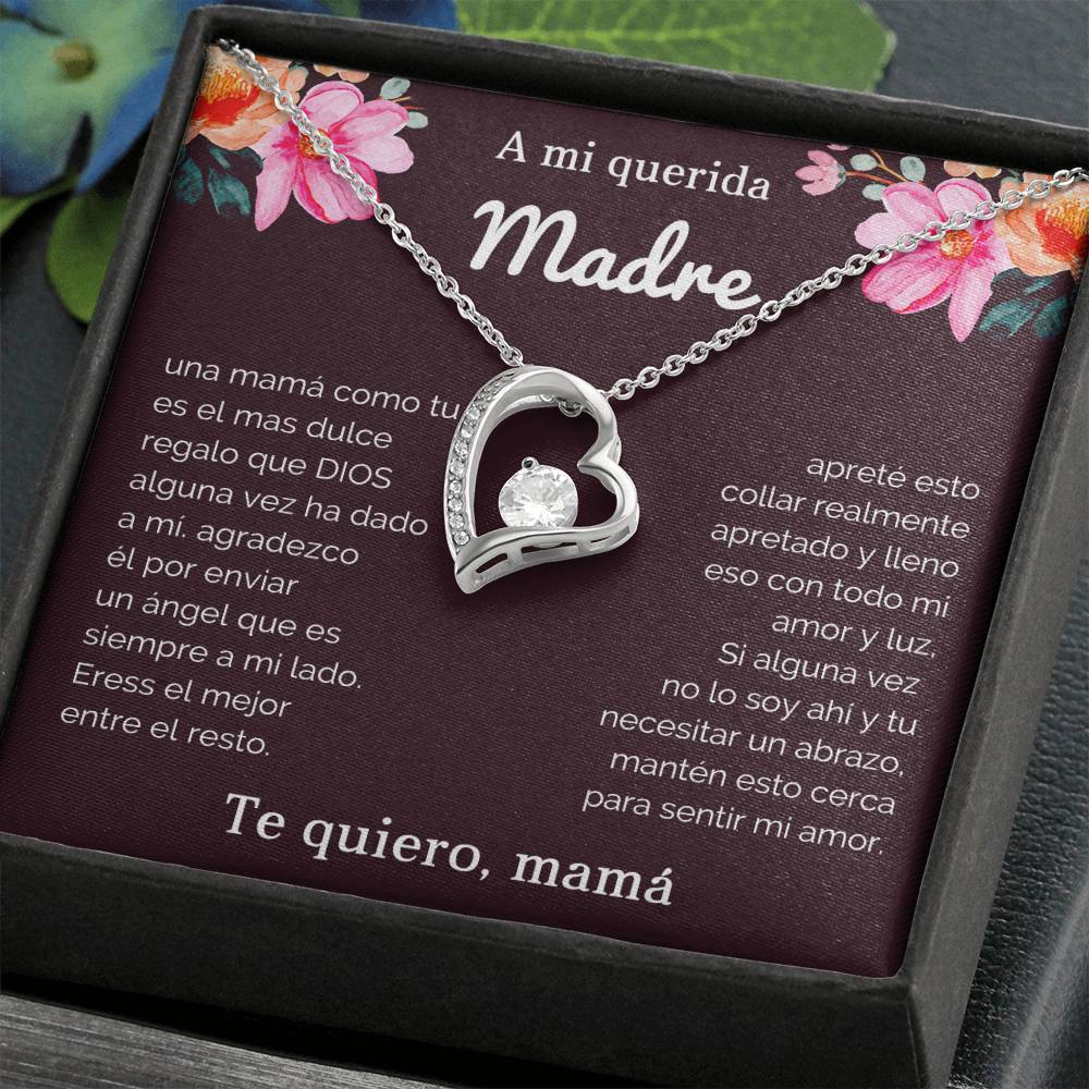 A mi querida Madre | Forever Love Necklace with On Demand Message Card