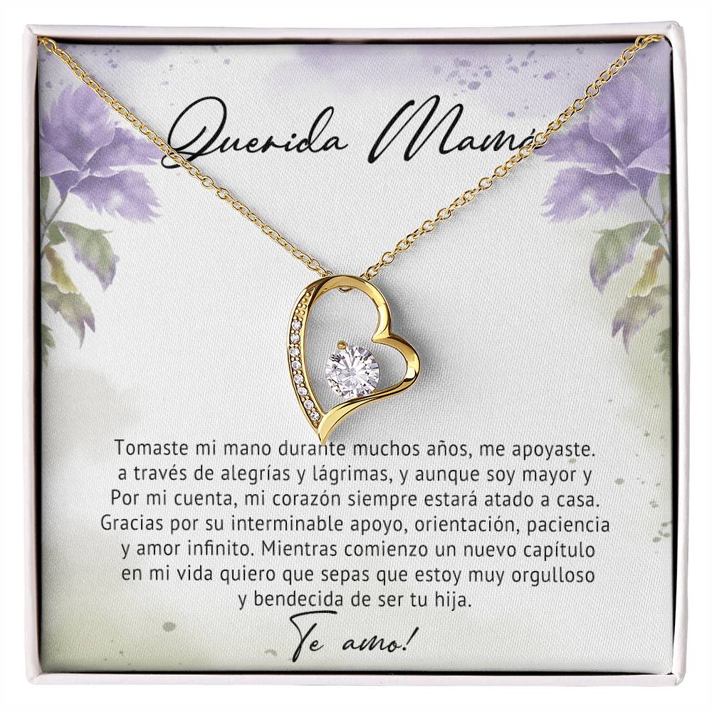 Querida Mama | Forever Love Necklace with On Demand Message Card