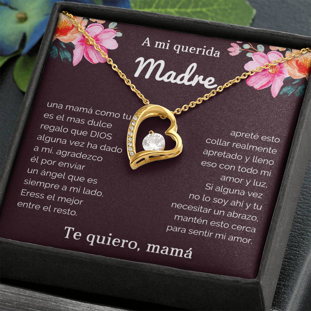 A mi querida Madre | Forever Love Necklace with On Demand Message Card